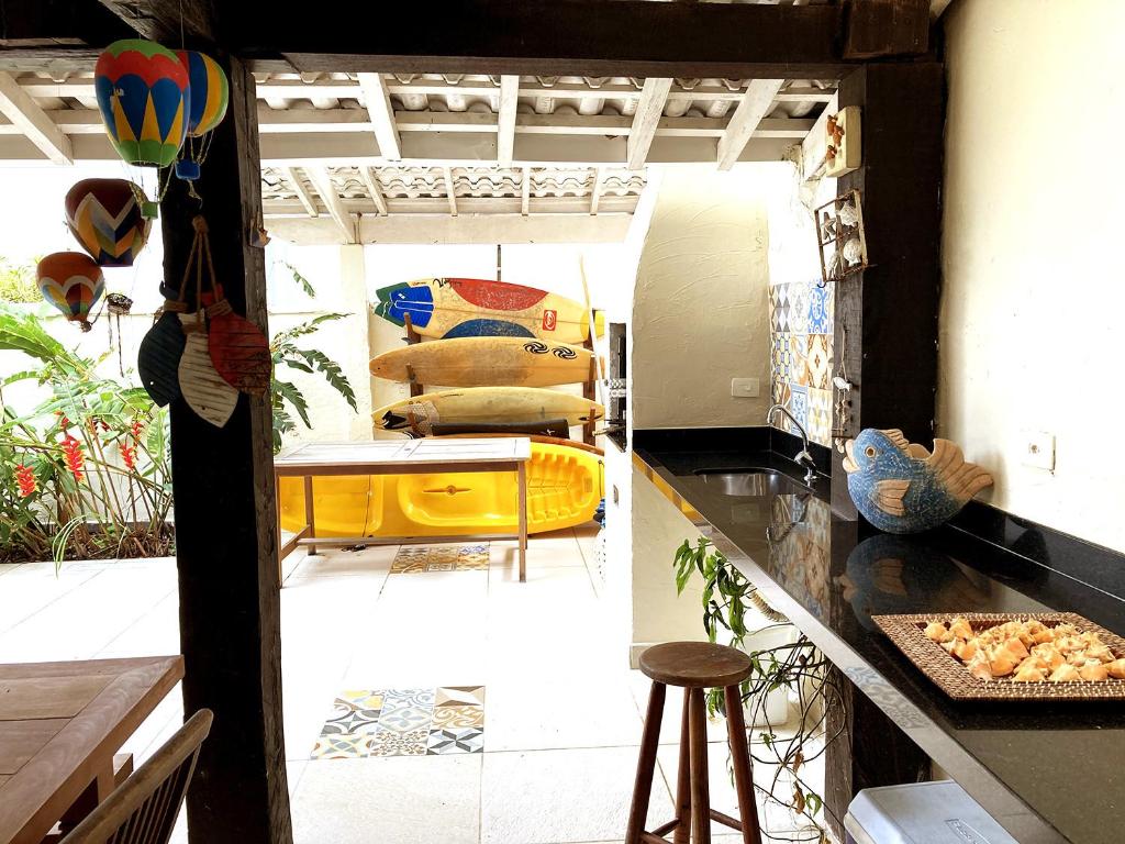  Casa c lazer e wifi em frente à praia de Maresias