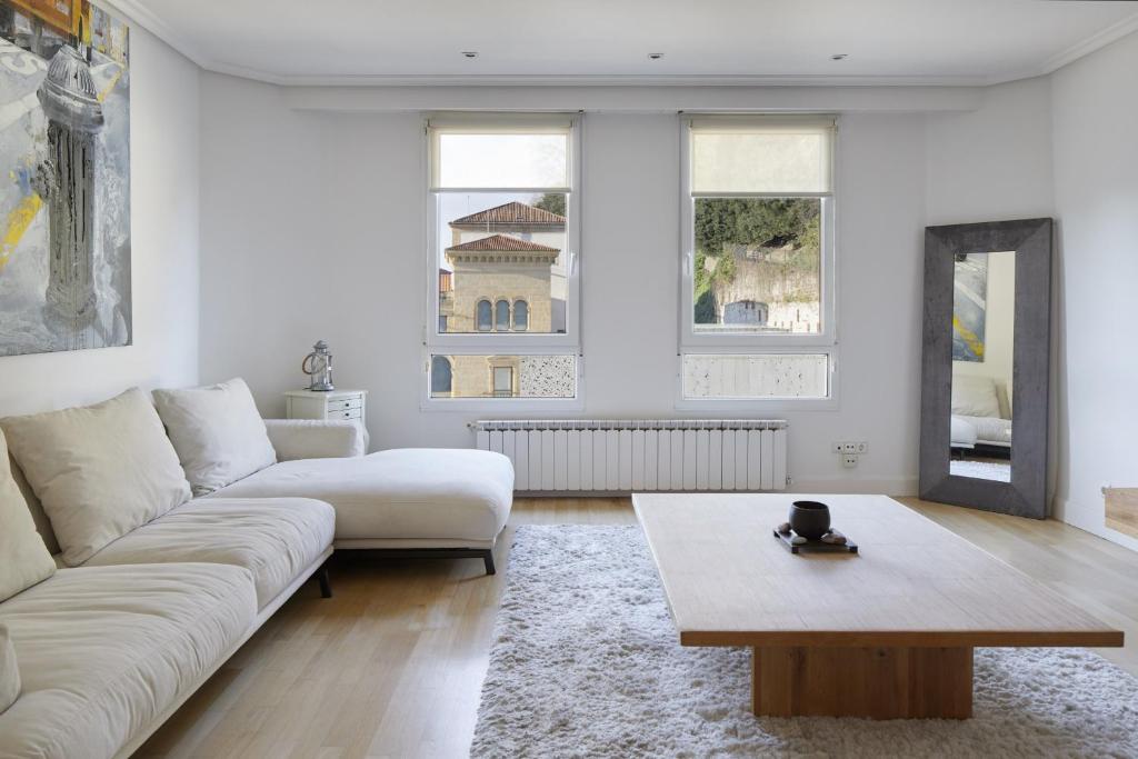Posezení v ubytování Arraun - Basque Stay