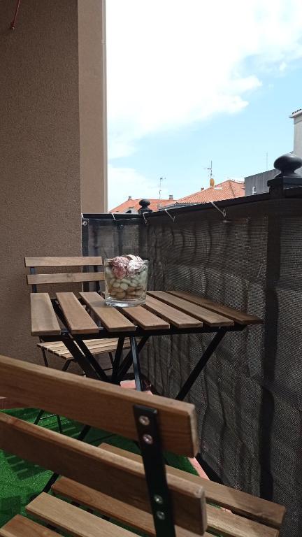 Balkón nebo terasa v ubytování O Lagar apartamento grande y luminoso. 8 personas.