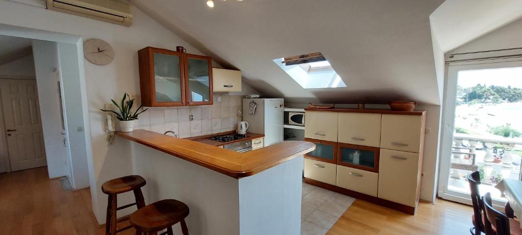 Kuchyňa alebo kuchynka v ubytovaní Apartment Sunce