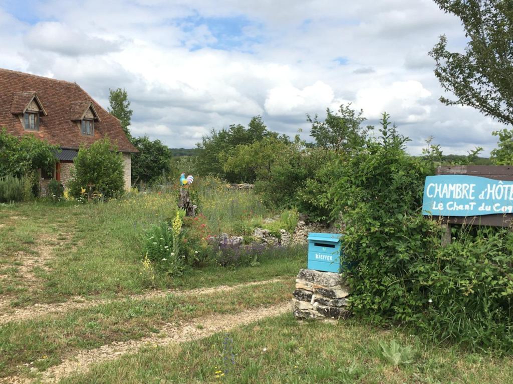 Zahrada ubytování Le Chant du Coq