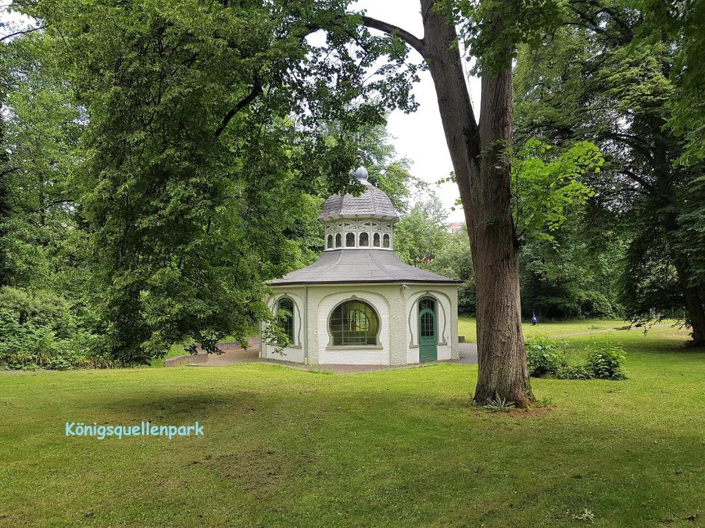 Zahrada ubytování Ferienwohnung Königsquellenpark
