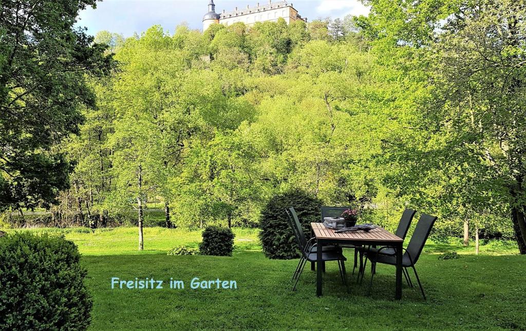 Zahrada ubytování Ferienwohnung Königsquellenpark