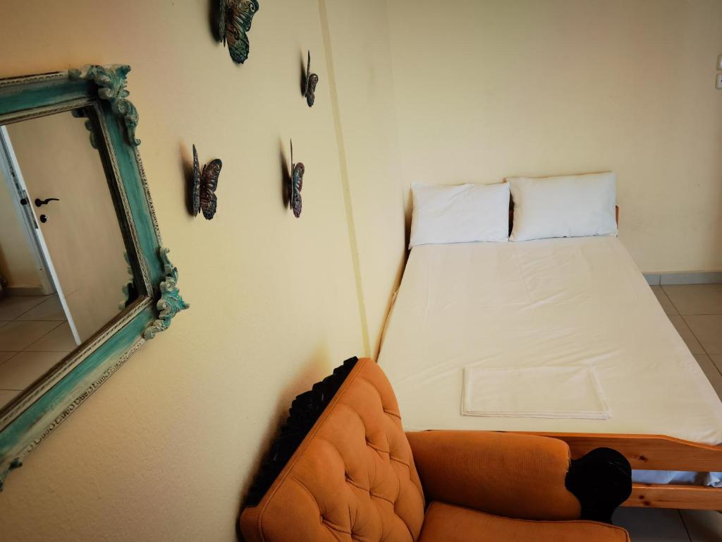 Postel nebo postele na pokoji v ubytování Sweet home