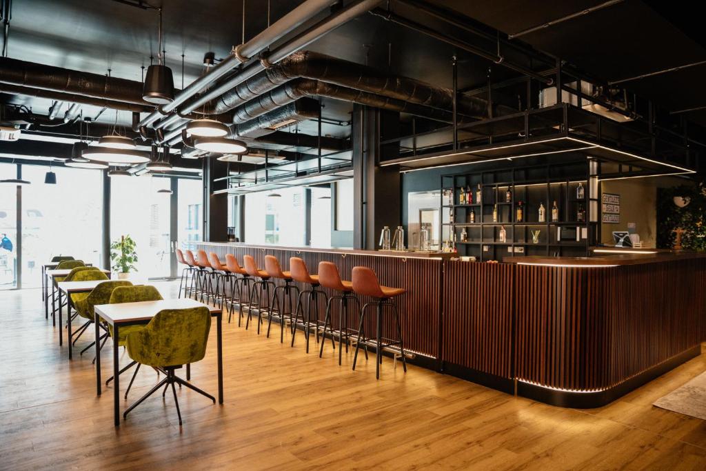 Lounge nebo bar v ubytování Rioca Vienna Posto 1