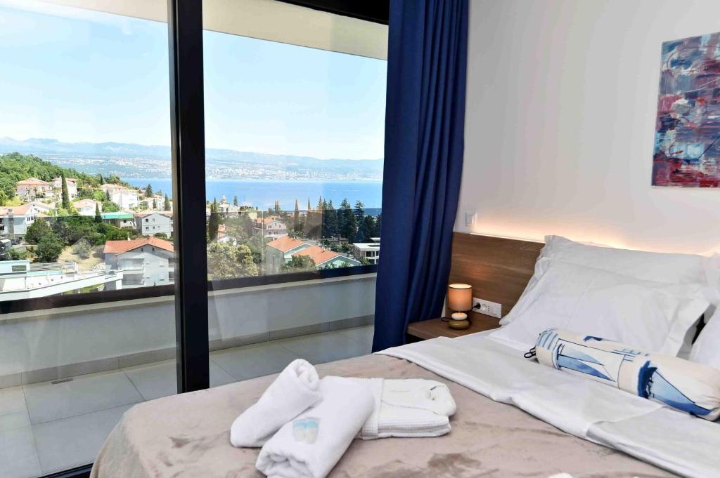 Posteľ alebo postele v izbe v ubytovaní Villa Bella Vista 1
