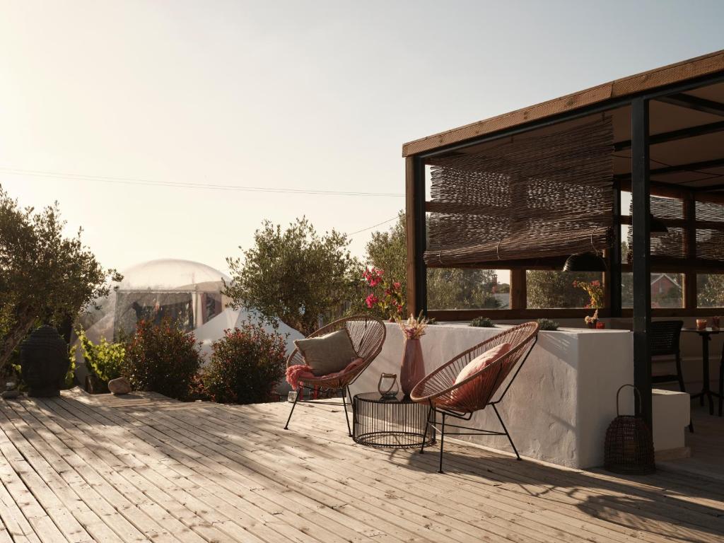 Příroda nedaleko luxury tent