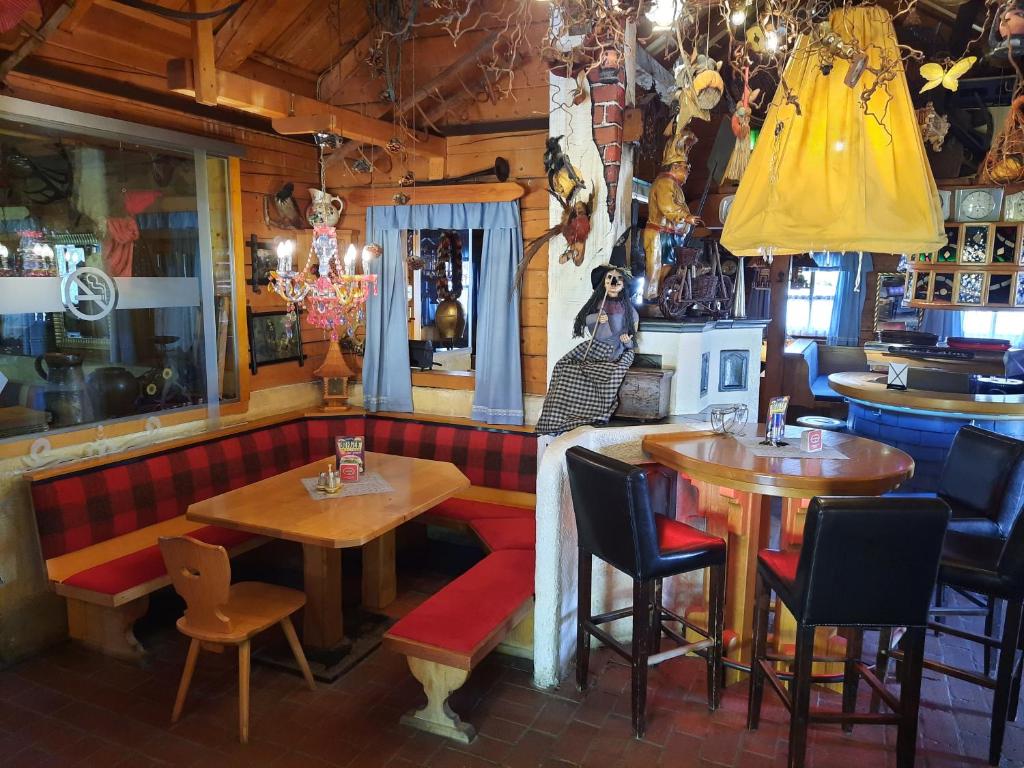 Restaurace v ubytování Gästehaus Sagmeister