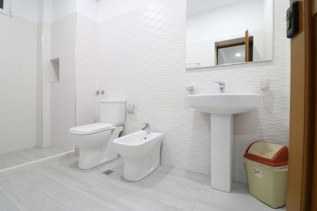 Koupelna v ubytování HOTEL KRISTAL