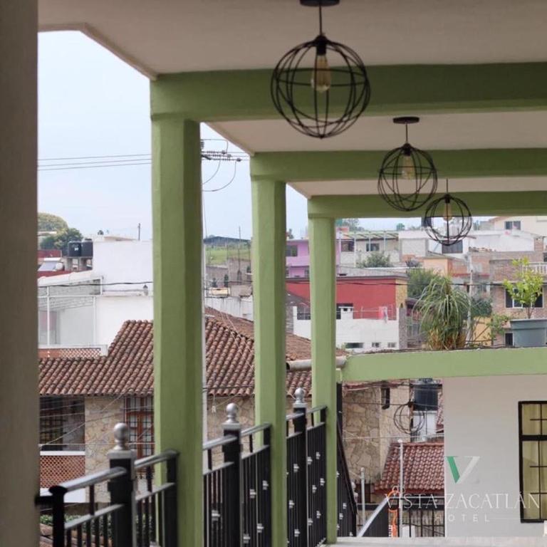 Balkón nebo terasa v ubytování Vista Zacatlan Hotel