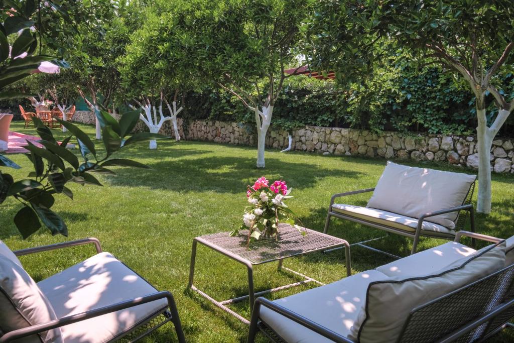 Zahrada ubytování Kagan Holiday Apartments