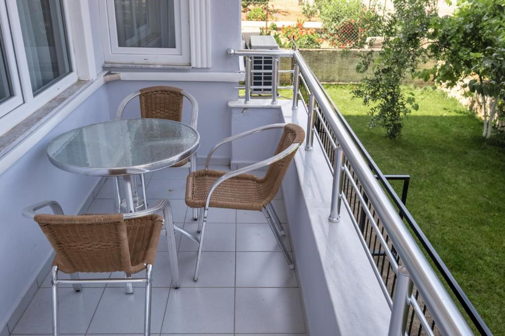 Balkón nebo terasa v ubytování Kagan Holiday Apartments