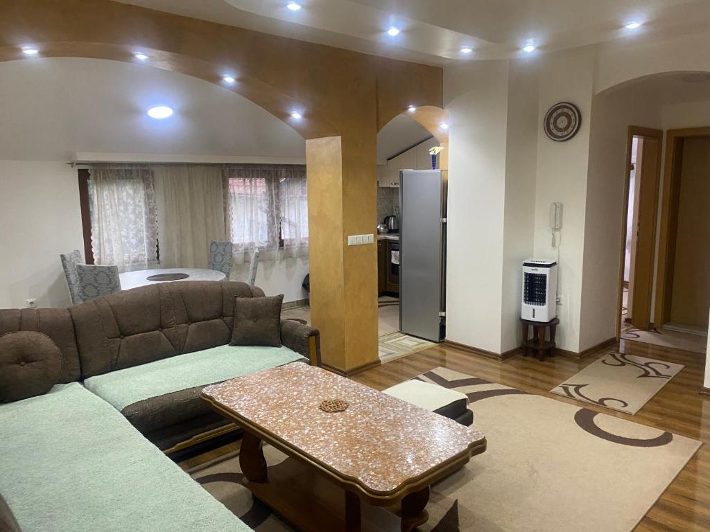 Kuchyň nebo kuchyňský kout v ubytování Apartment Poturmahala