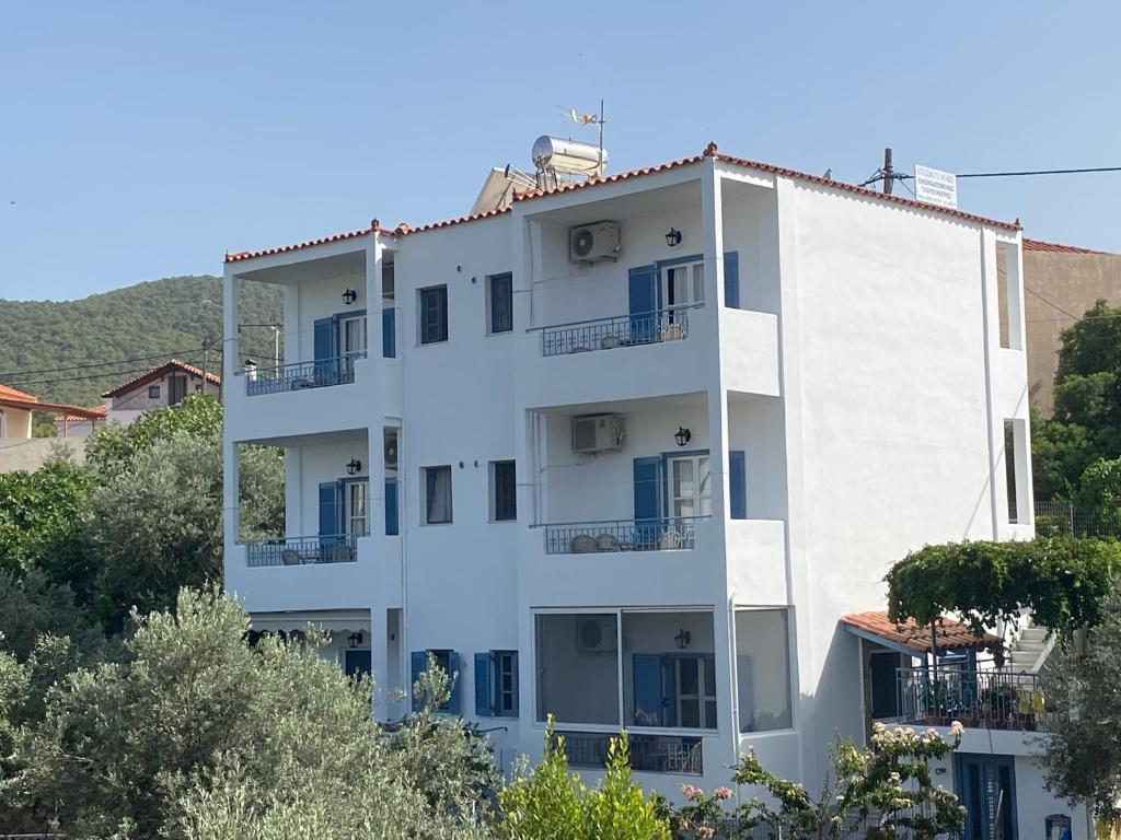 Budova, kde se apartmán nachází