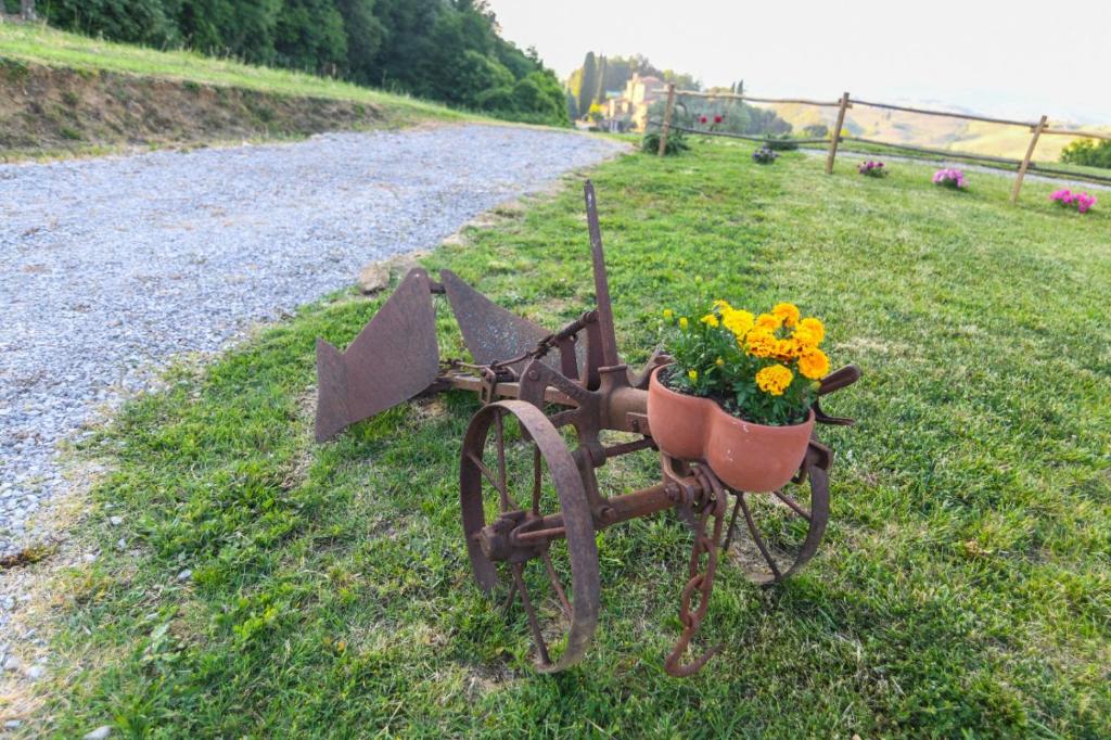 Vonkajšia záhrada v ubytovaní Agriturismo Poggio Ridulfo