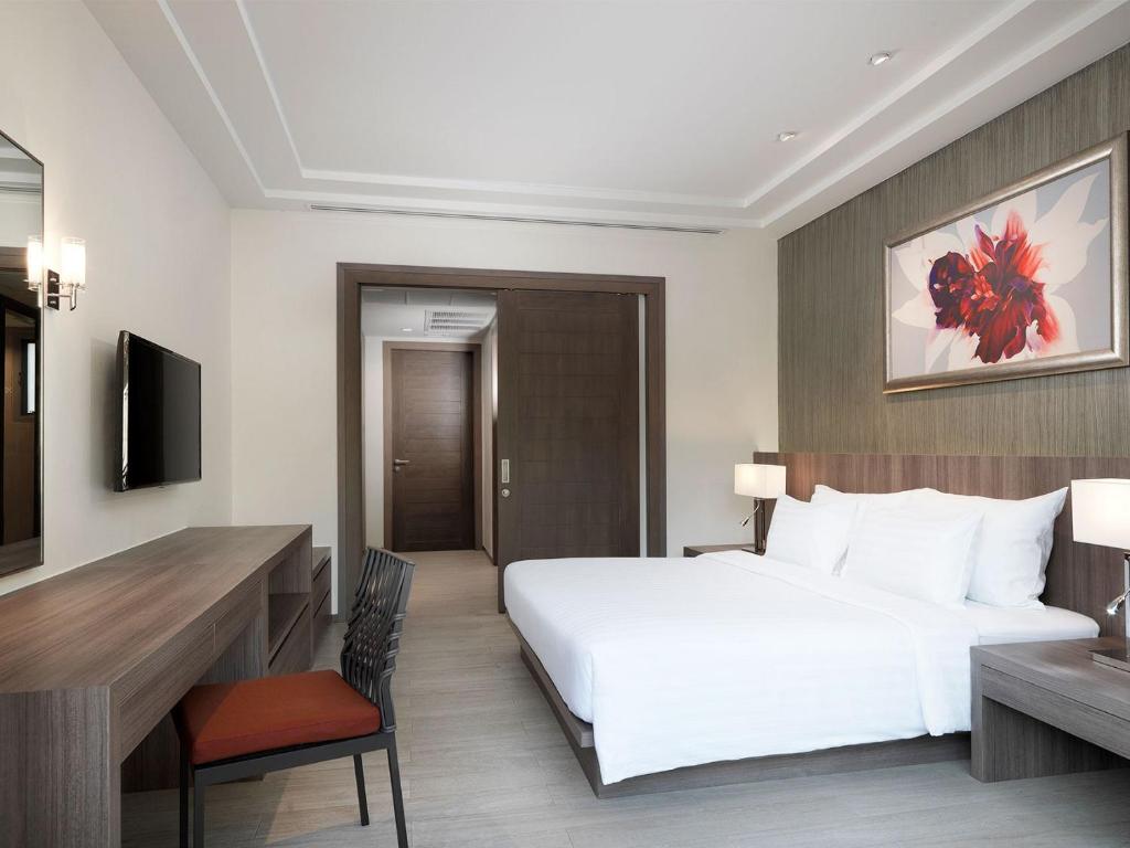 TV a/nebo společenská místnost v ubytování PP Princess Resort