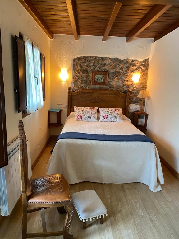 Postel nebo postele na pokoji v ubytování Hotel Alda