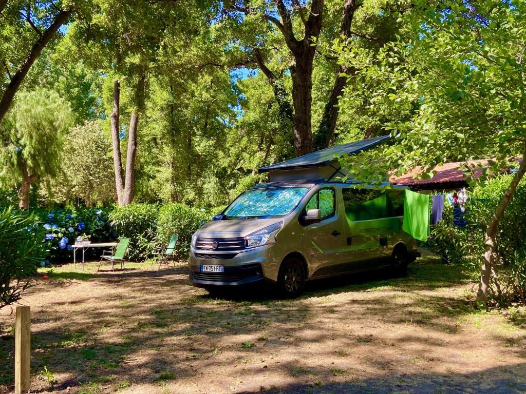 Zahrada ubytování Camping Le Sagone