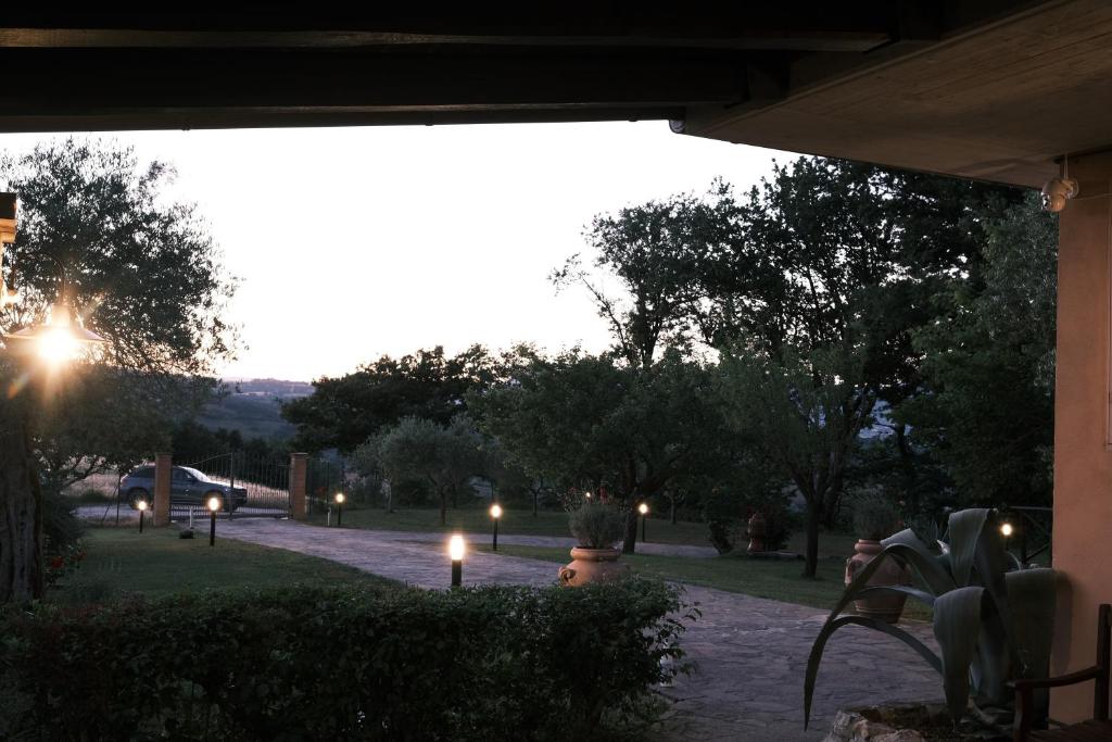 Ogród w obiekcie casa vacanze Colonnata