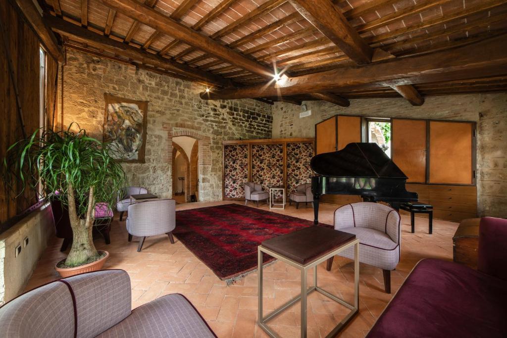 Posezení v ubytování Relais Della Rovere
