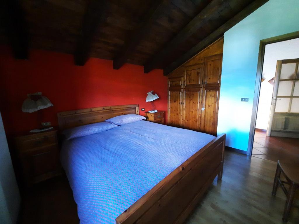 Postel nebo postele na pokoji v ubytování Pila vacanze