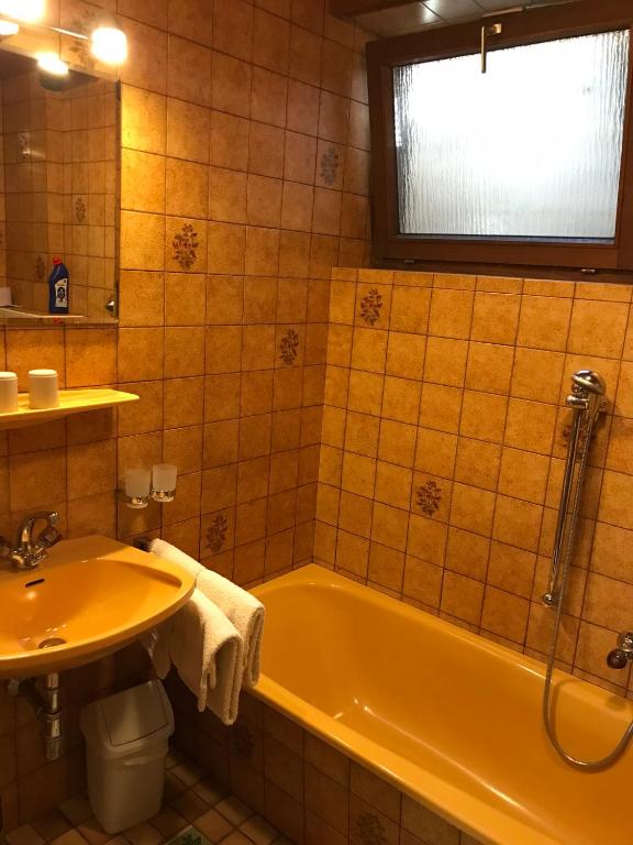 Kúpeľňa v ubytovaní Haus Fernsebner