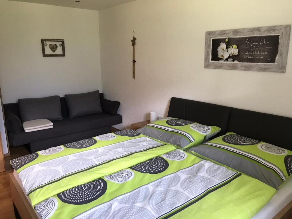 Posteľ alebo postele v izbe v ubytovaní Haus Fernsebner