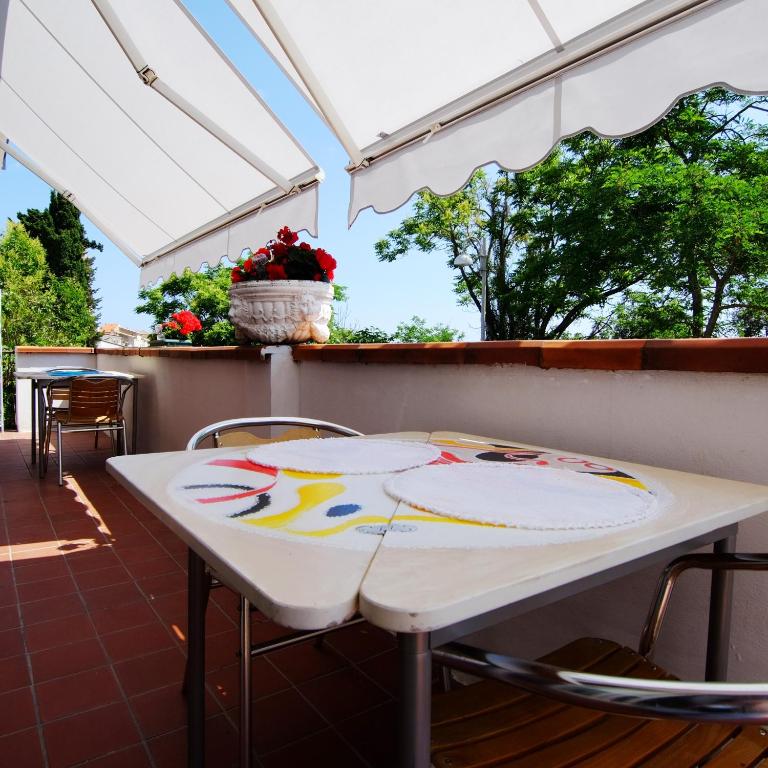 Balkón nebo terasa v ubytování B&B Relais Radoccia