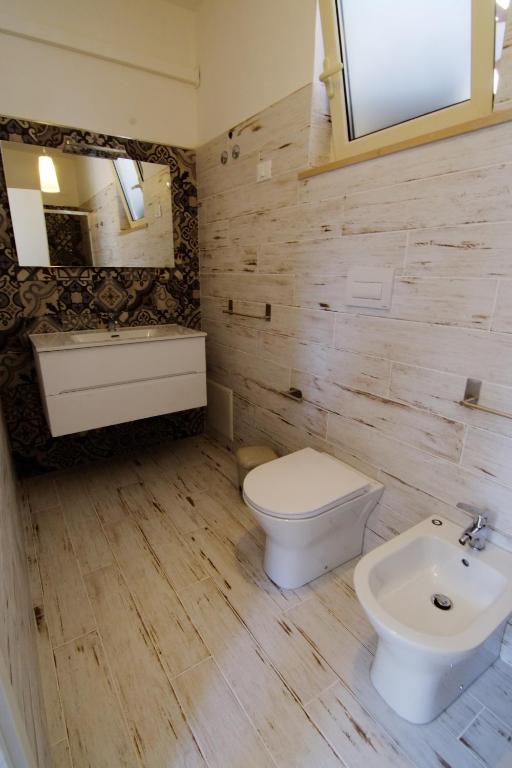 Koupelna v ubytování B&B Relais Radoccia