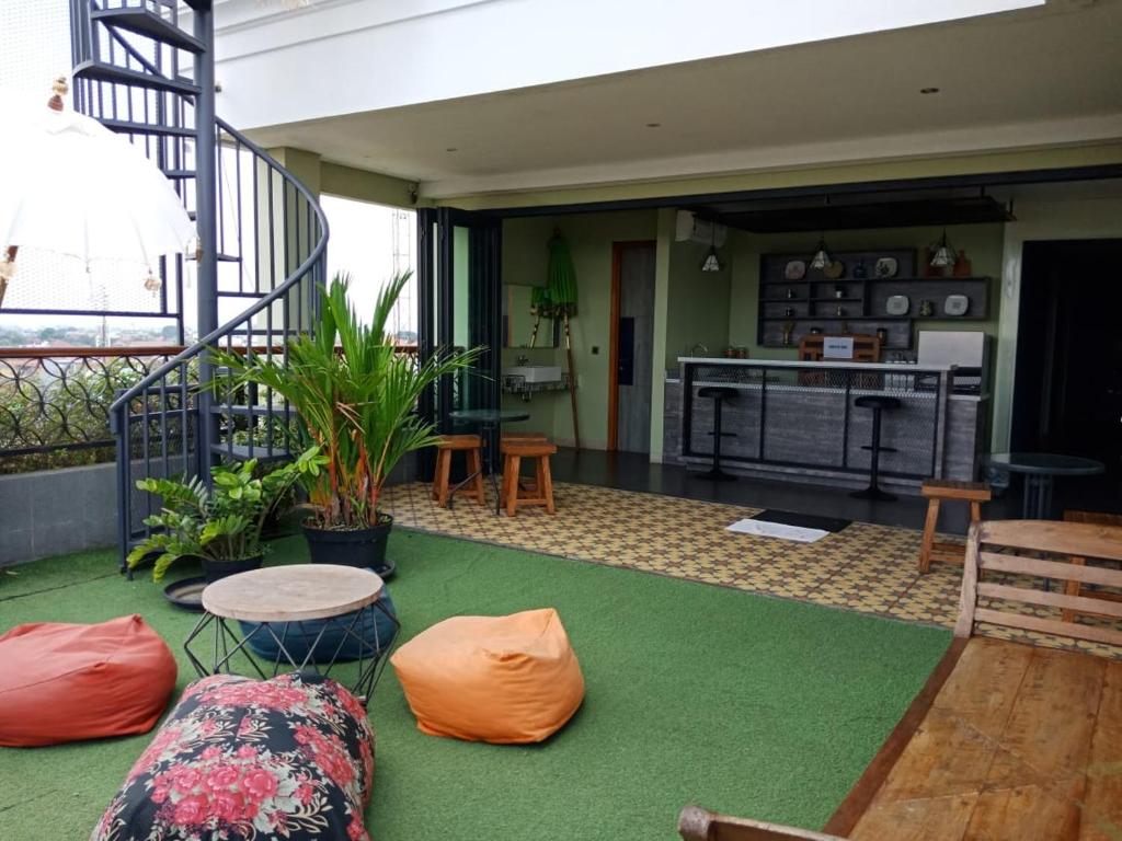 Arrayan Hotel Malioboro休息區