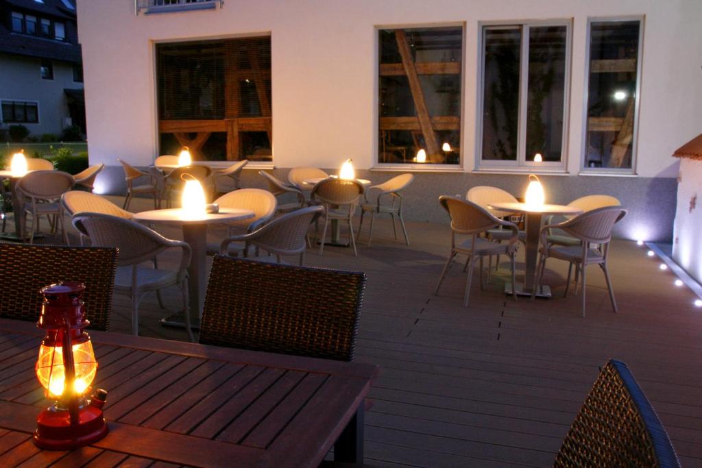 Restaurace v ubytování Waldvogel Ferienzimmer klimatisiert