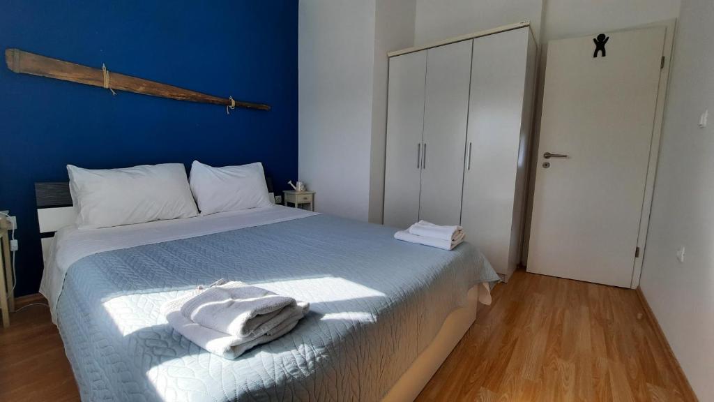 Postel nebo postele na pokoji v ubytování Bella Mandre