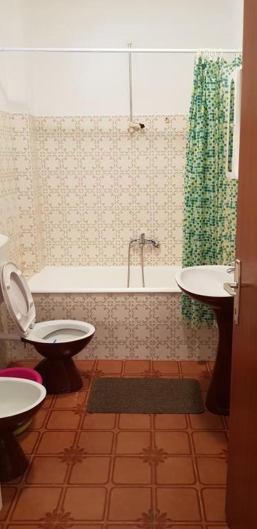 Koupelna v ubytování Apartmani Ivanka Simuni