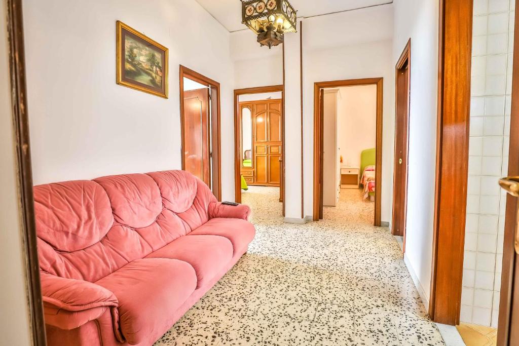A seating area at Apartment with 4 bedrooms in Amalfi