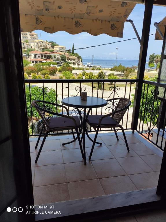 Balkón nebo terasa v ubytování Sivota Rooms Athanasiou