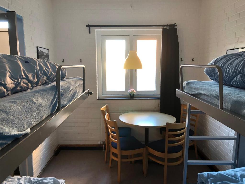 Postel nebo postele na pokoji v ubytování Danhostel Helsingør