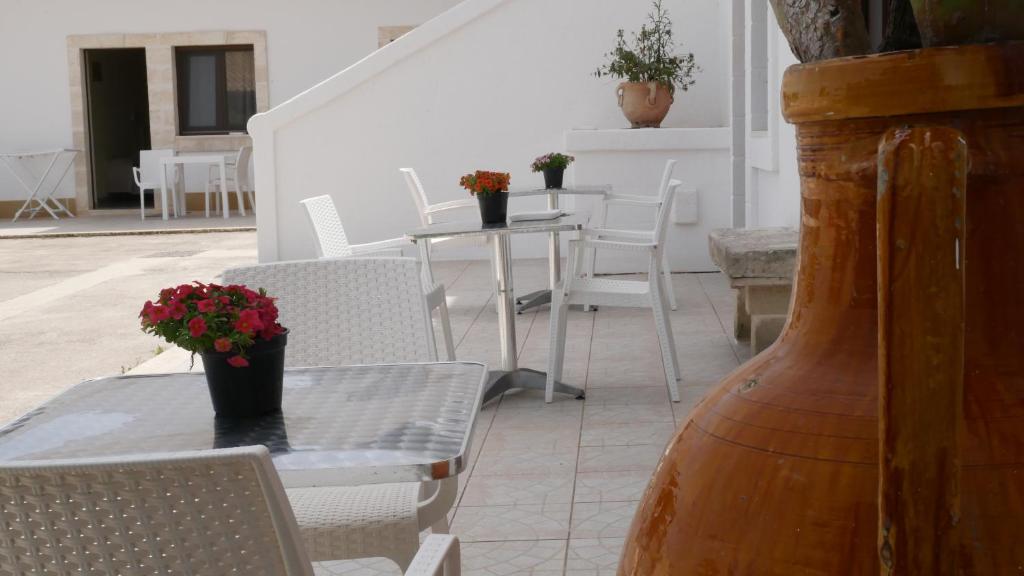 Posezení v ubytování Masseria Lama D'impisa
