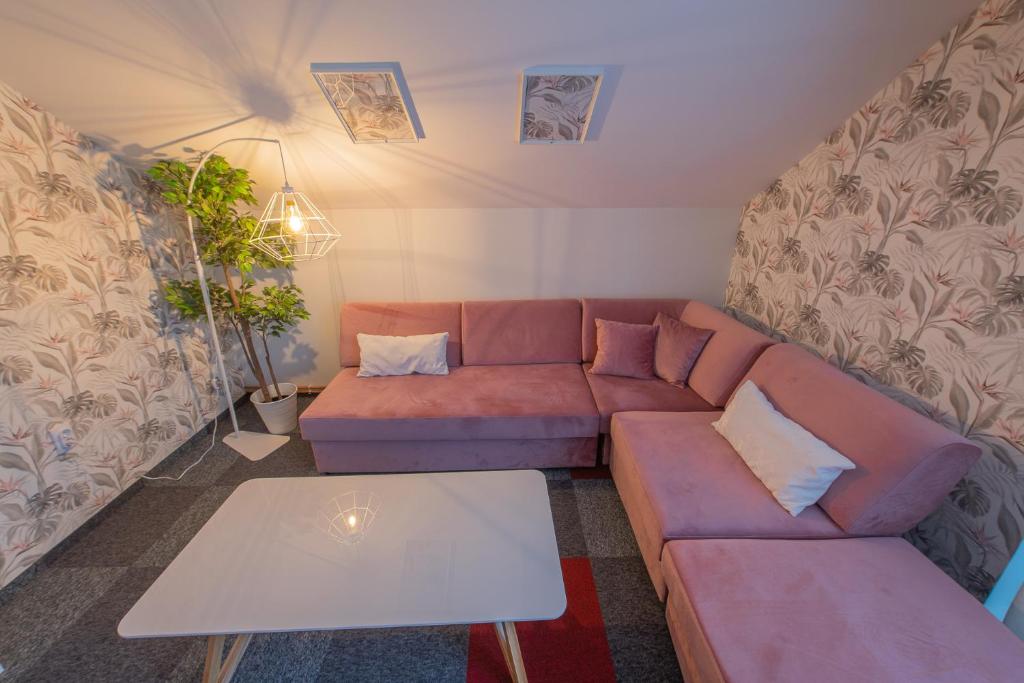Posezení v ubytování Apartmani Maximilian
