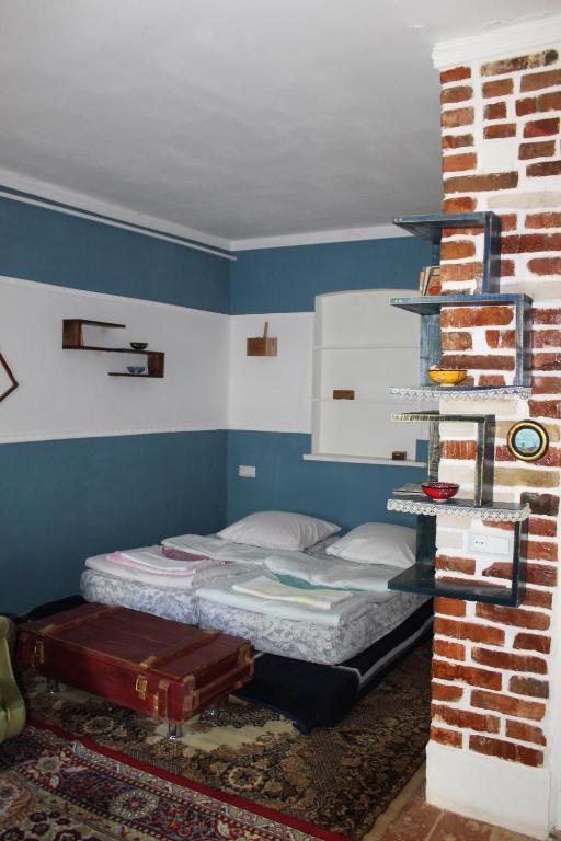 Postel nebo postele na pokoji v ubytování Guest house Meri Poppins