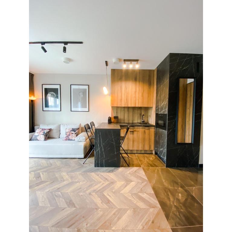 Fotografia z galérie ubytovania Marron Apartment Serce Gdanska Nadmotławie v destinácii Gdansk
