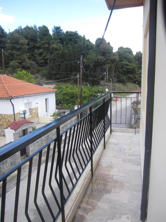 Balkón nebo terasa v ubytování Panorama