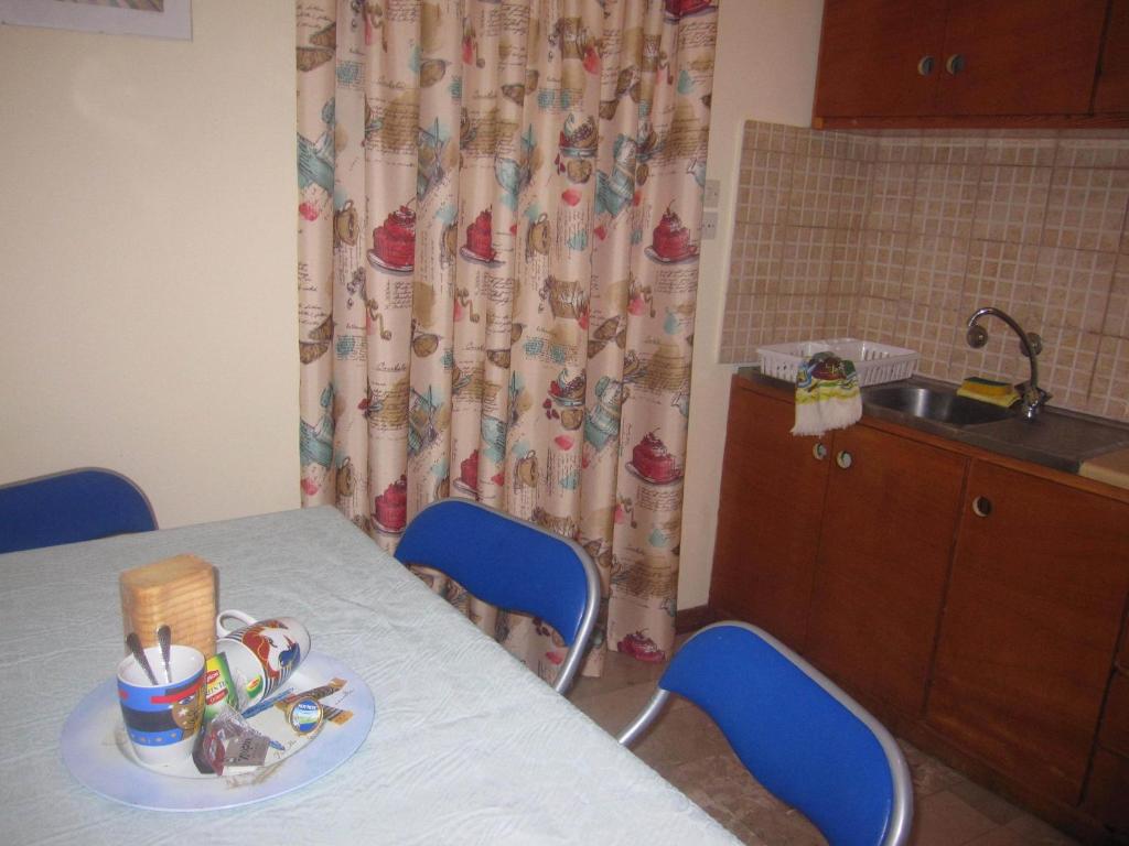 Kuchyň nebo kuchyňský kout v ubytování Panorama