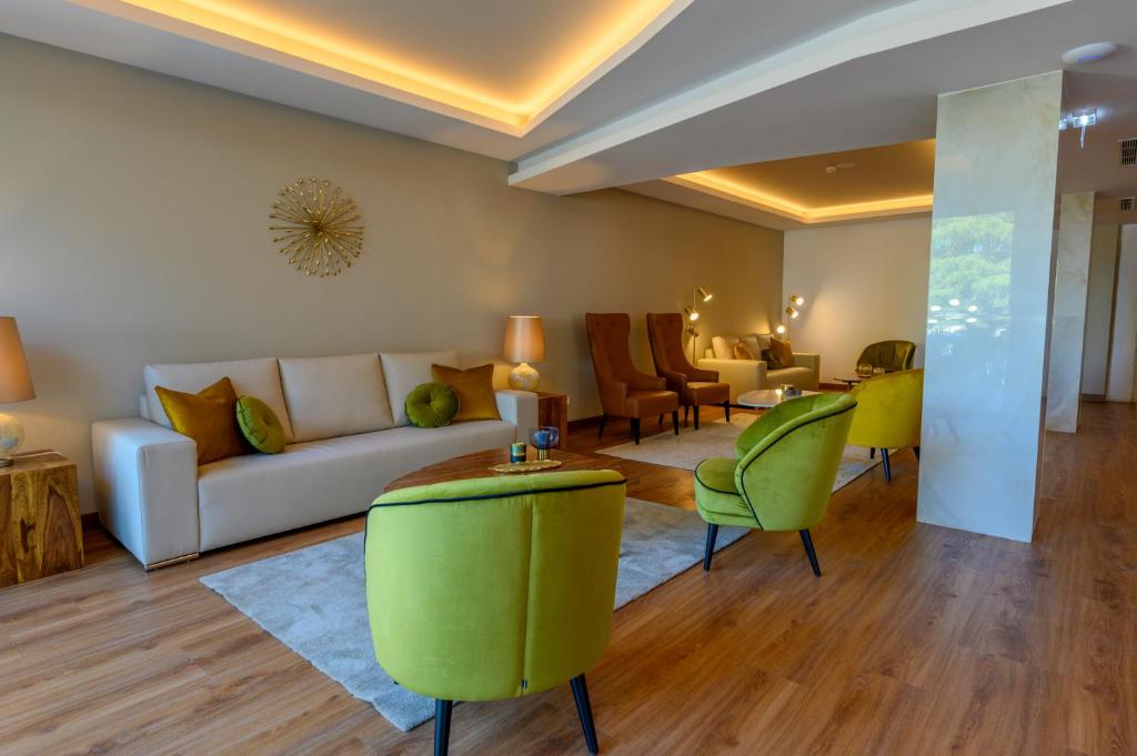 Posezení v ubytování Santa Eufémia Covilhã Hotel