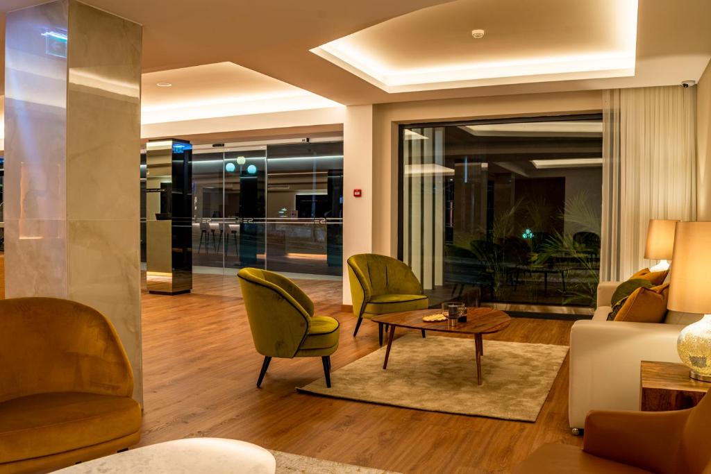 Posezení v ubytování Santa Eufémia Covilhã Hotel