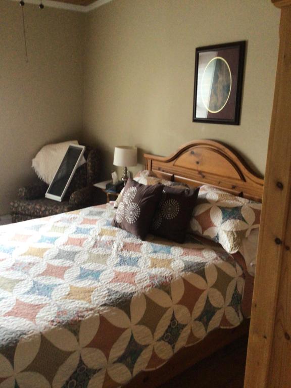 Postel nebo postele na pokoji v ubytování Eriksen Premises