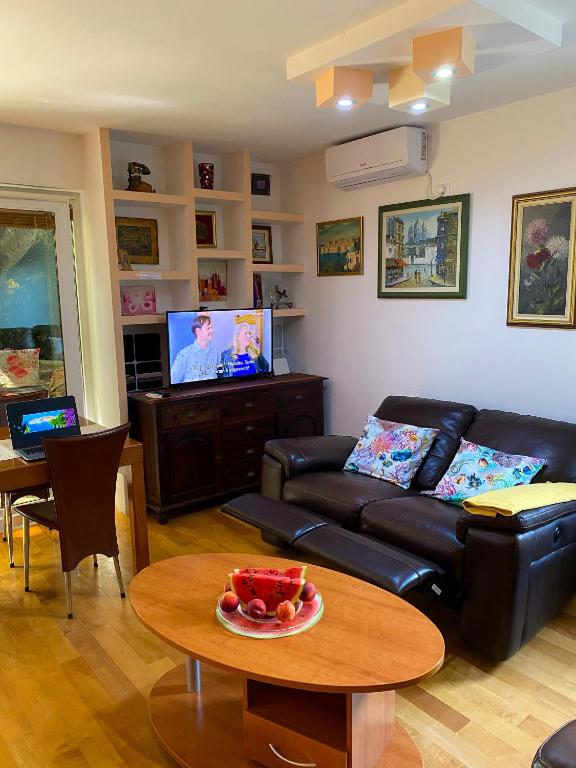Posezení v ubytování Relax Apartment Lapad Dubrovnik