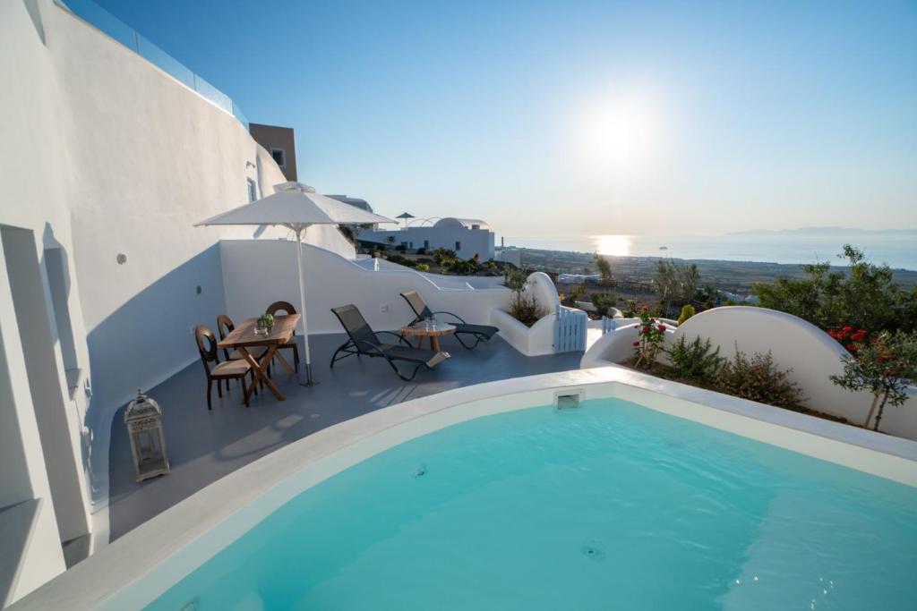 Sun Angelos Oia - Luxury Cave Suites - Deluxe Cave Suite Mit Ausblick