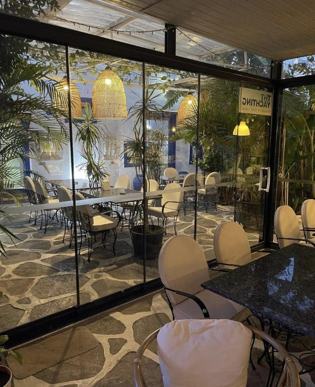 Posezení v ubytování Artunc Hotel Bodrum