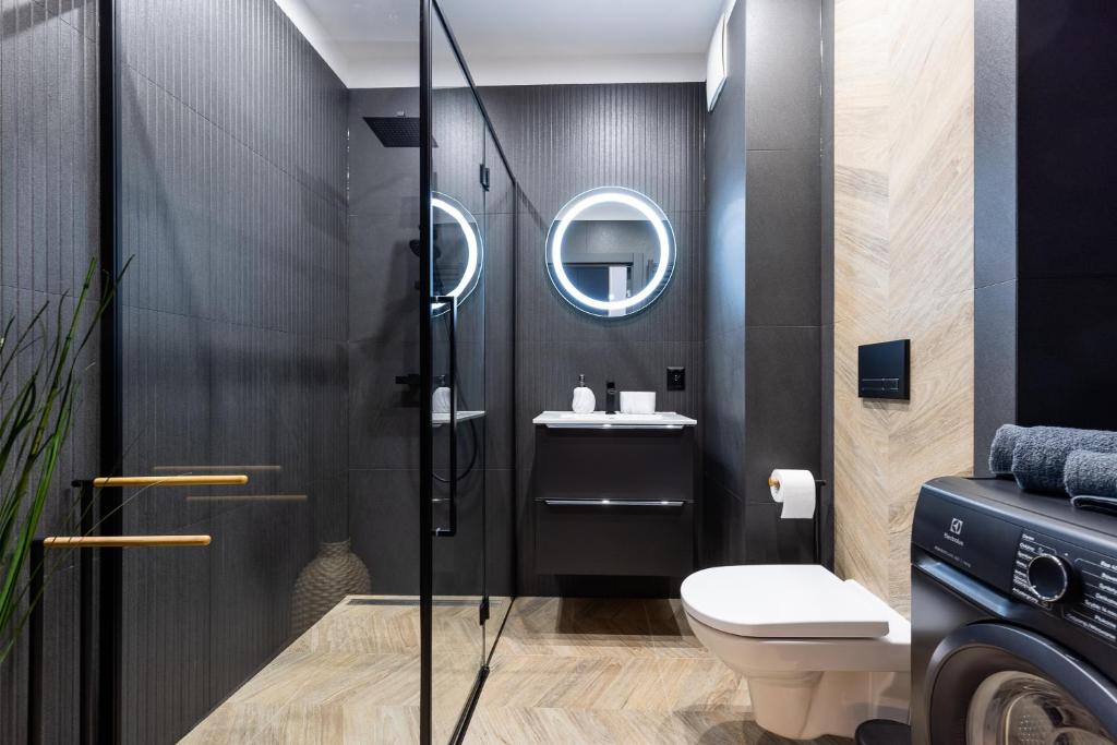 Kúpeľňa v ubytovaní Apartament Nadmotławie 34