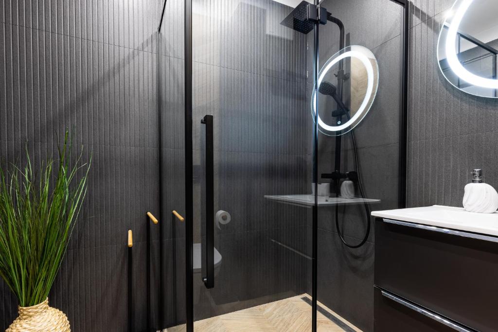 Kúpeľňa v ubytovaní Apartament Nadmotławie 34